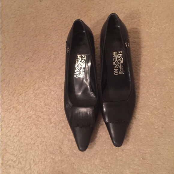 Authentic Ferragamo Heels - Picture 1 of 3